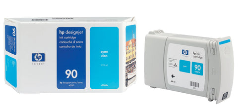 HP 90 (C5060A) Cyan Original Ink Cartridge (225 ml)